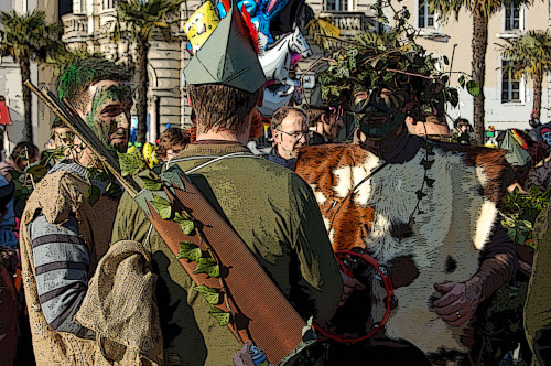 Festivaliers de Carnaval, Carnaval de Pau