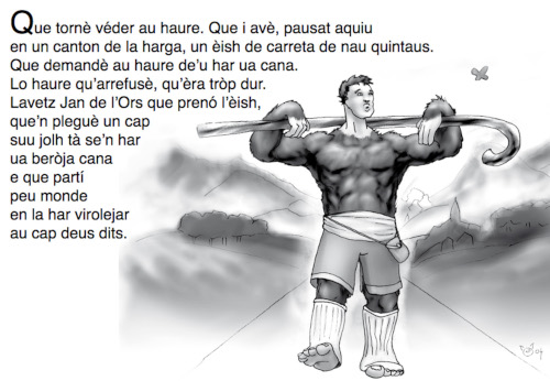 Le conte Jan de l’Ors © Texte Jaqueish Ròth / Illustration Tomàs Baudoin