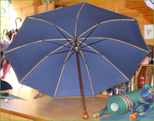 Parapluie de berger déployé
